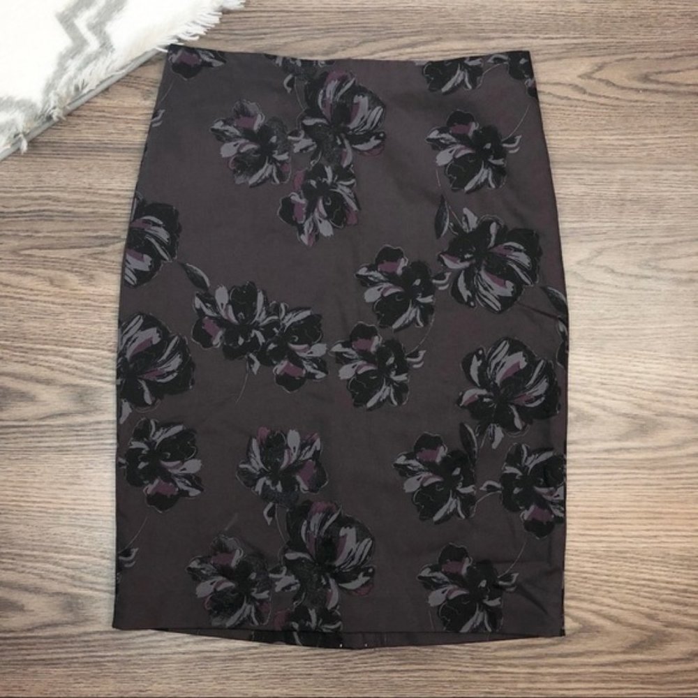 Floral Pencil Skirt